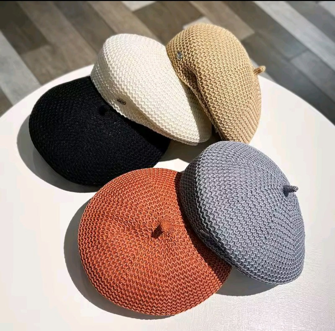 Women knit fashion hat
