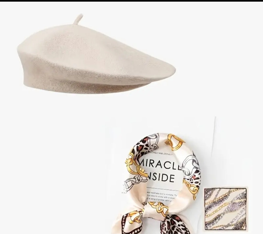 Fashion beanie set