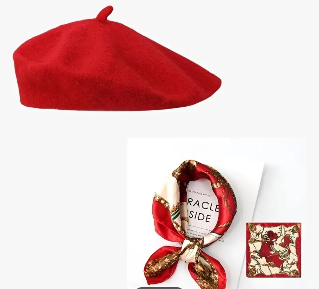Fashion beanie set