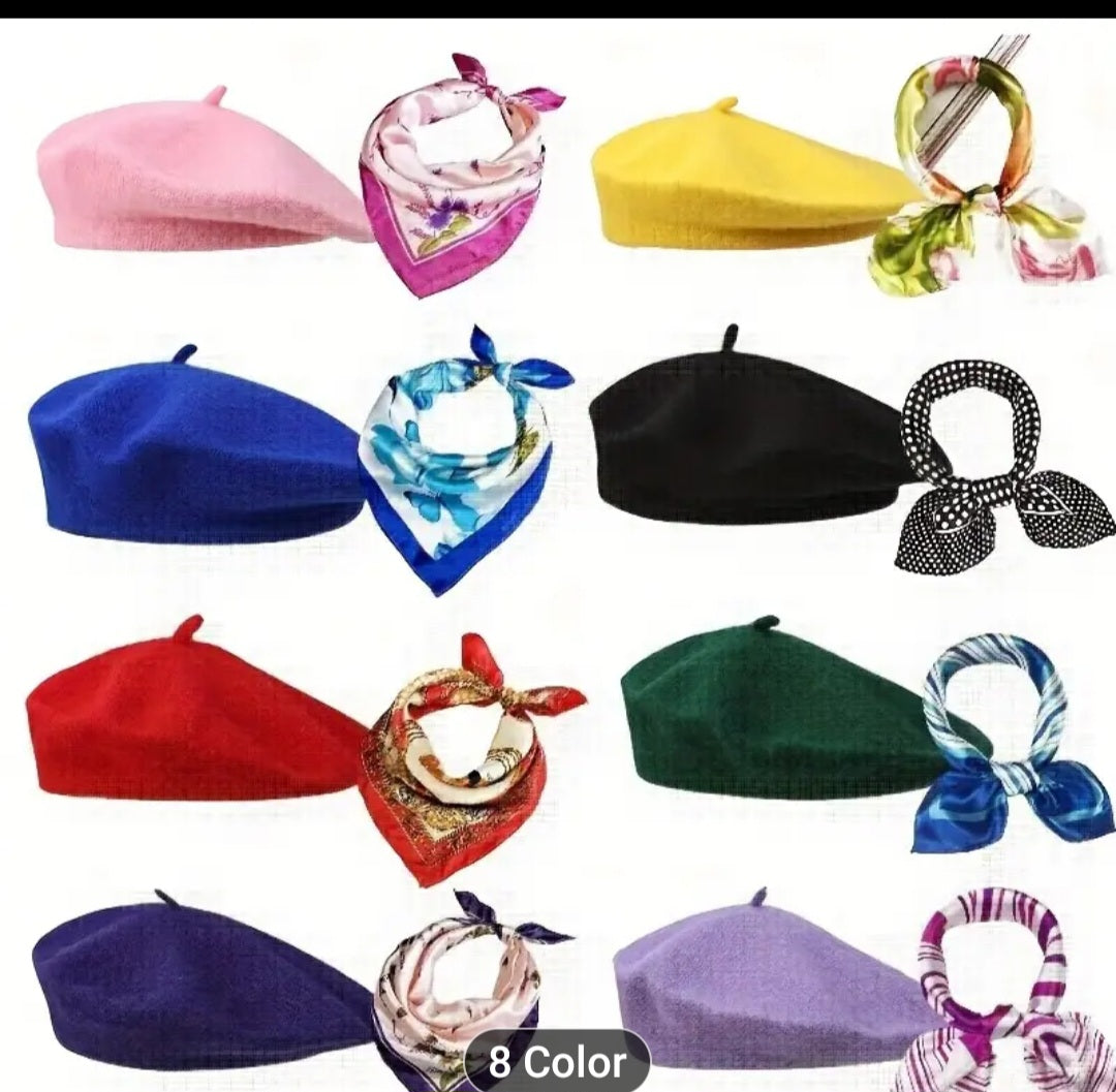Fashion beanie set