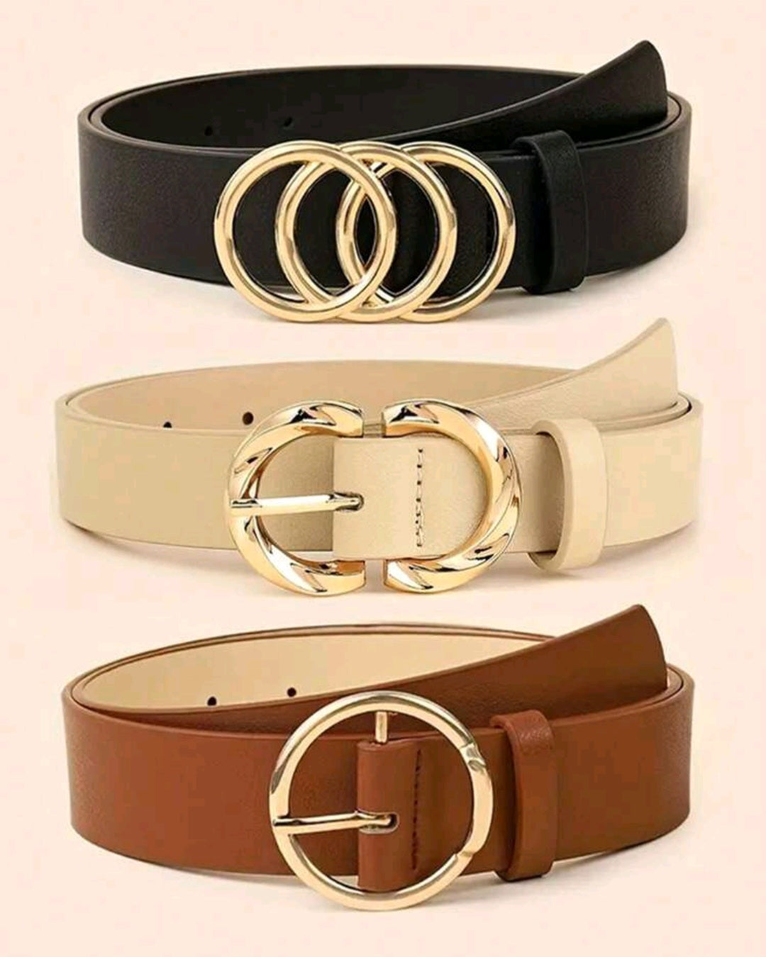 Fashion leather belt