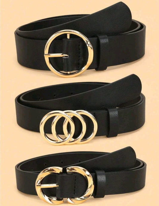Fashion leather belt