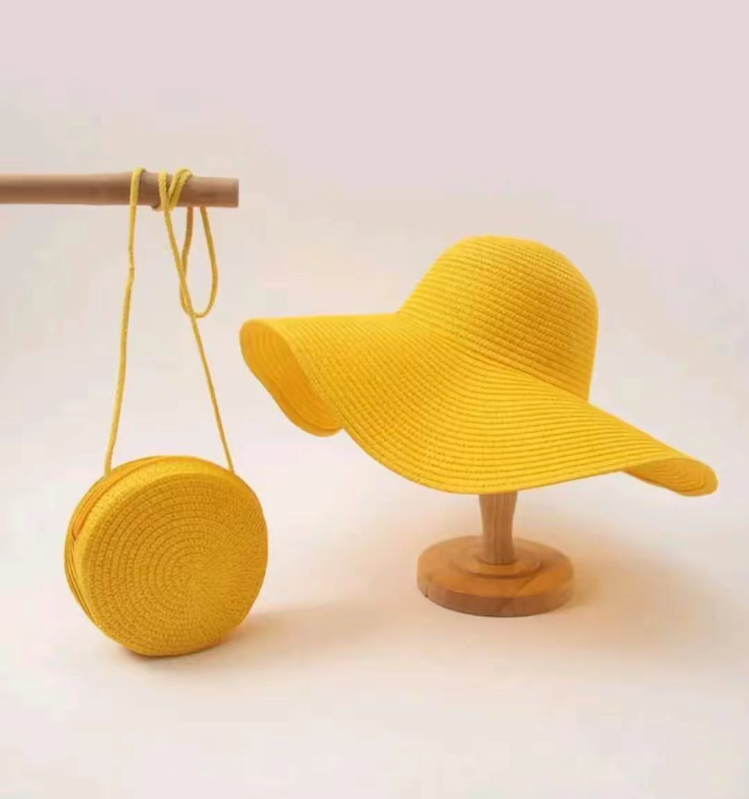 Hat and bag set